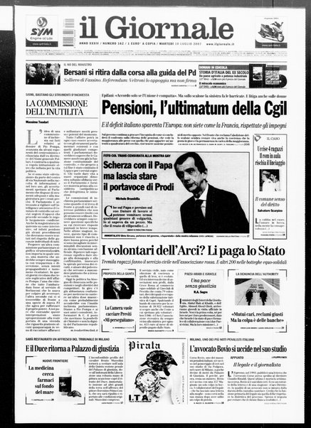 Il giornale : quotidiano del mattino